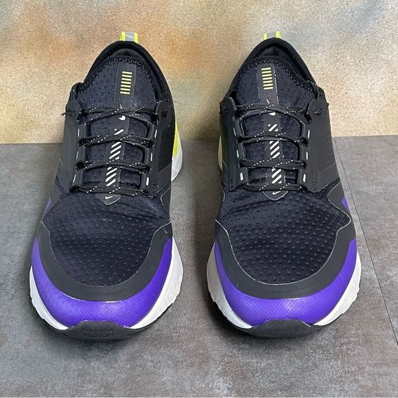 Nike Odyssey React 2 Shield BQ1672-002 Women's Black & Purple Running Shoe Sz 9M - Picture 5 of 16
